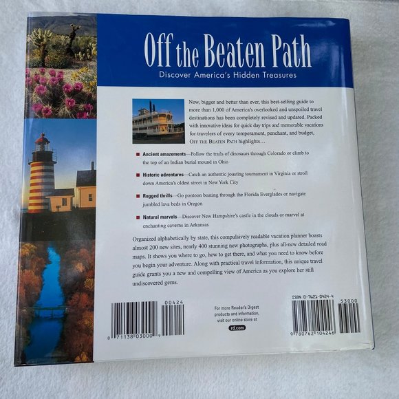 Reader's Digest - Off the Beaten Path Travel Guide Hardback Travel Book - Picture 13 of 16